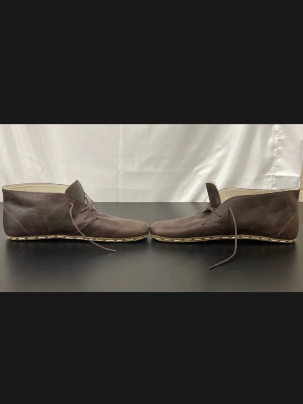 Earthing Harmony Grounding Barefoot Chukka Boot EU 45 US 12-12.5 Brentwood Brown